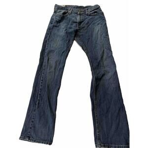 Levi's 514 Slim Straight Fit Jeans Men's 30x31 Blue Denim outdoor travel